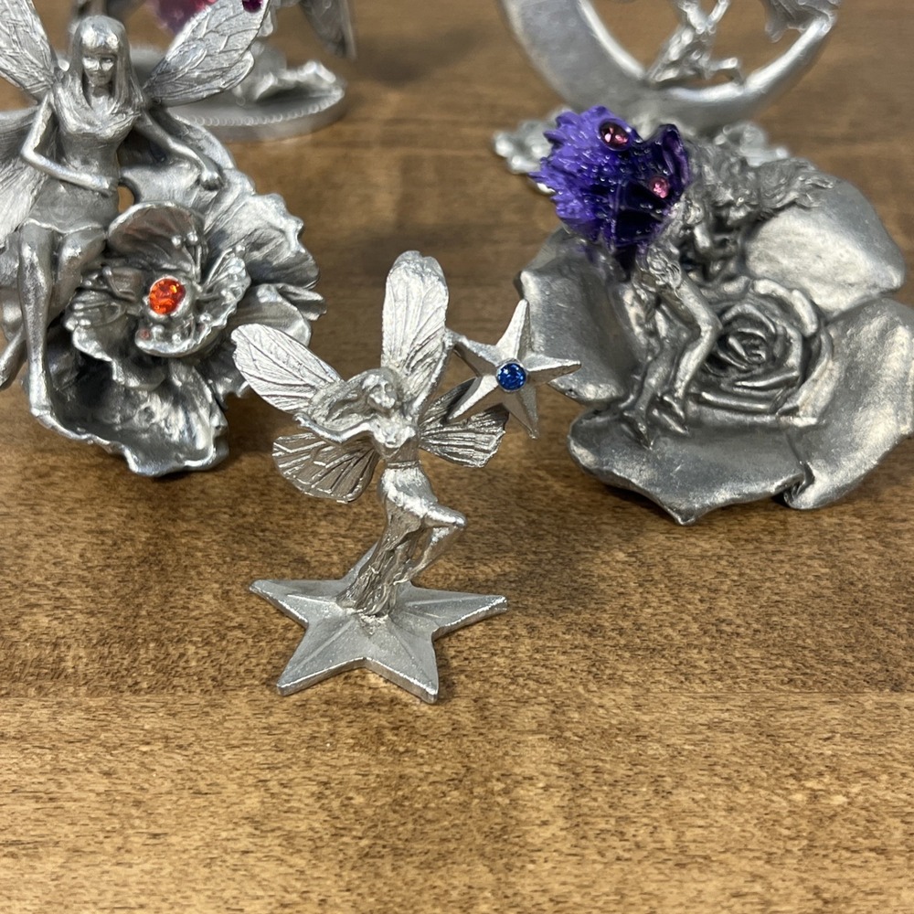 CCI Comstock Creations‎ Lot Of Pewter Fairy Fantasy Figures Figurines - Picture 7 of 16